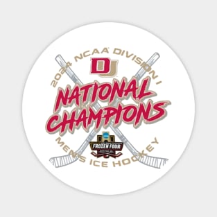 Denver Hockey 2024 National Chapms Locker Room Magnet